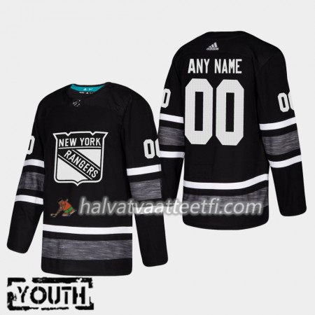 Lasten NHL New York Rangers Pelipaita Custom 2019 All-Star Adidas Musta Authentic